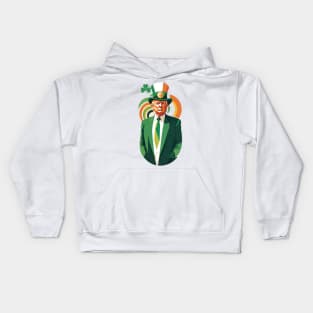 The Donald Saint Patrick's day Kids Hoodie